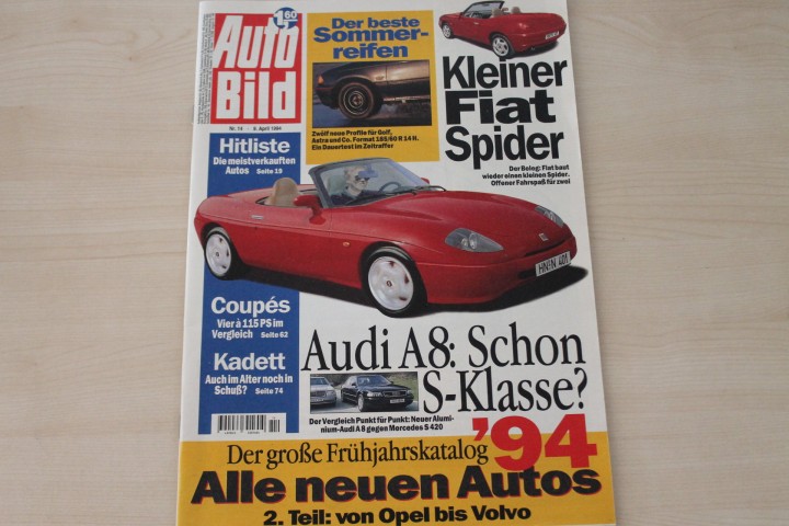 Deckblatt Auto Bild (14/1994)